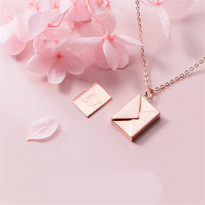 Heartfelt Envelope Necklace