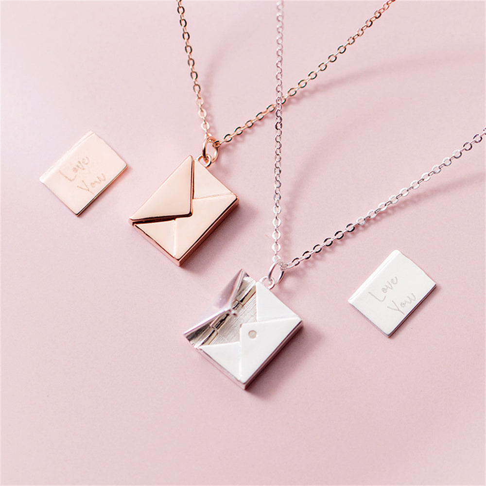 Heartfelt Envelope Necklace