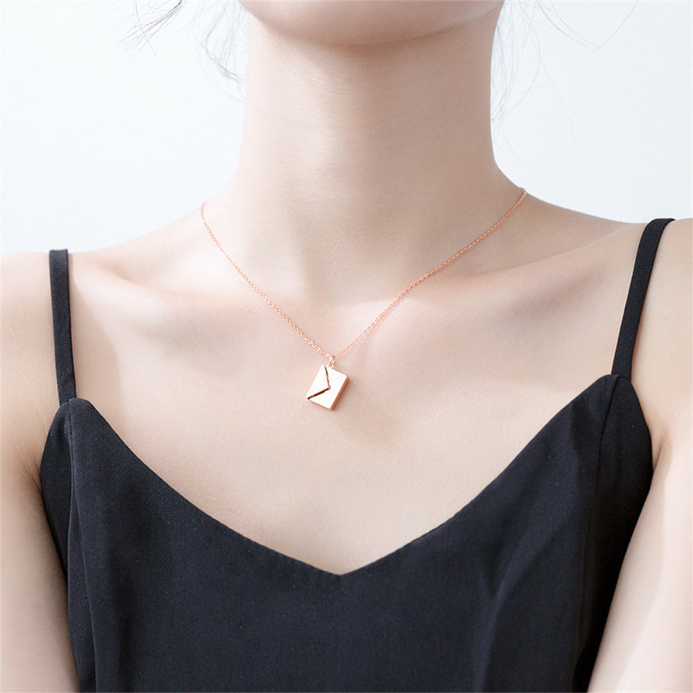 Heartfelt Envelope Necklace