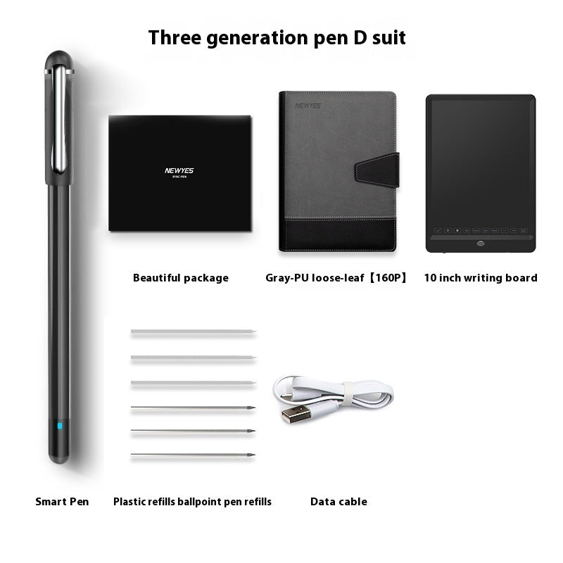 Smart Pen Writing Set with Reusable Notebook